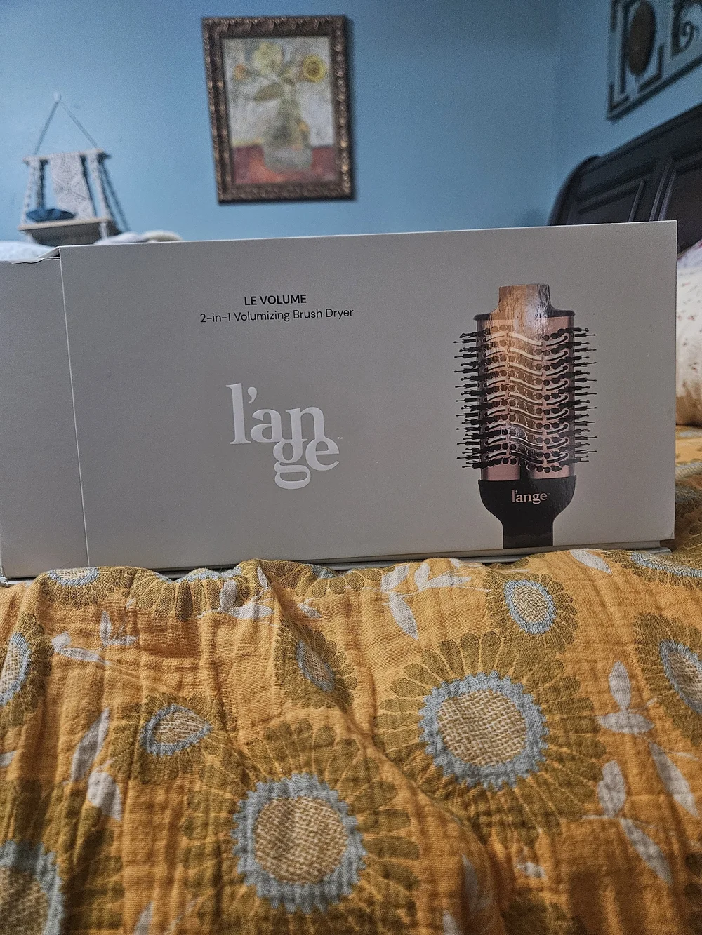 Lange Le Volume 2-in-1 Volumizing Brush Dryer - White and Gray